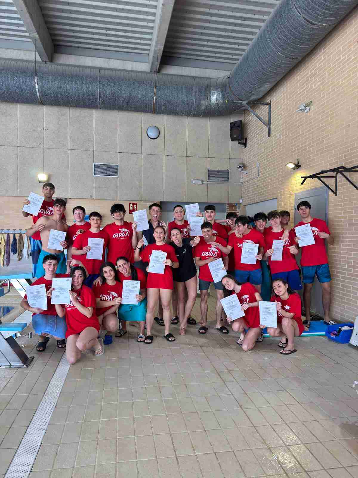 Alumnos de ARPA4 preparados para acceder a oportunidades de empleo como socorristas