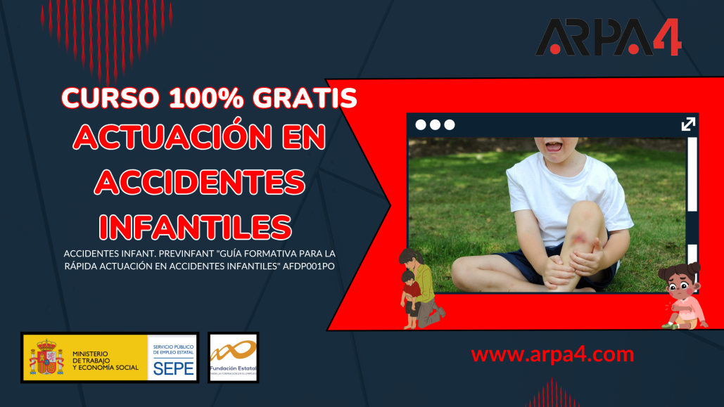 CURSO RÁPIDA ACTUACIÓN EN ACCIDENTES INFANTILES