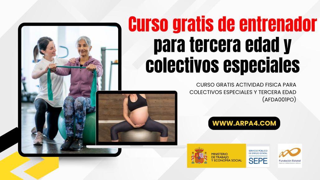 CURSO ACTIVIDAD FISICA PARA COLECTIVOS ESPECIALES Y TERCERA EDAD